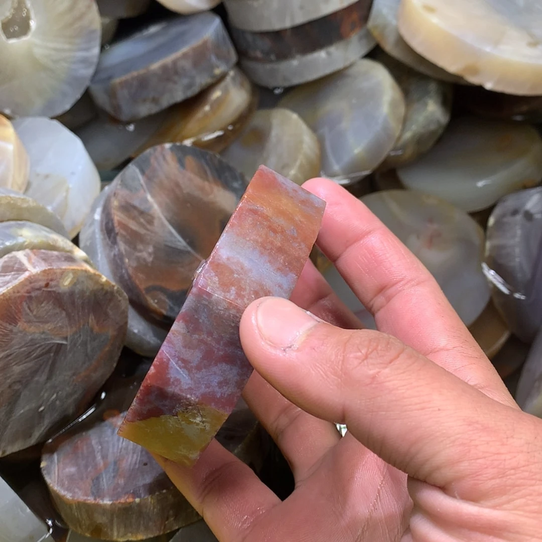 【闪购商品】定制玛瑙手镯不退不换未镶嵌蝴****