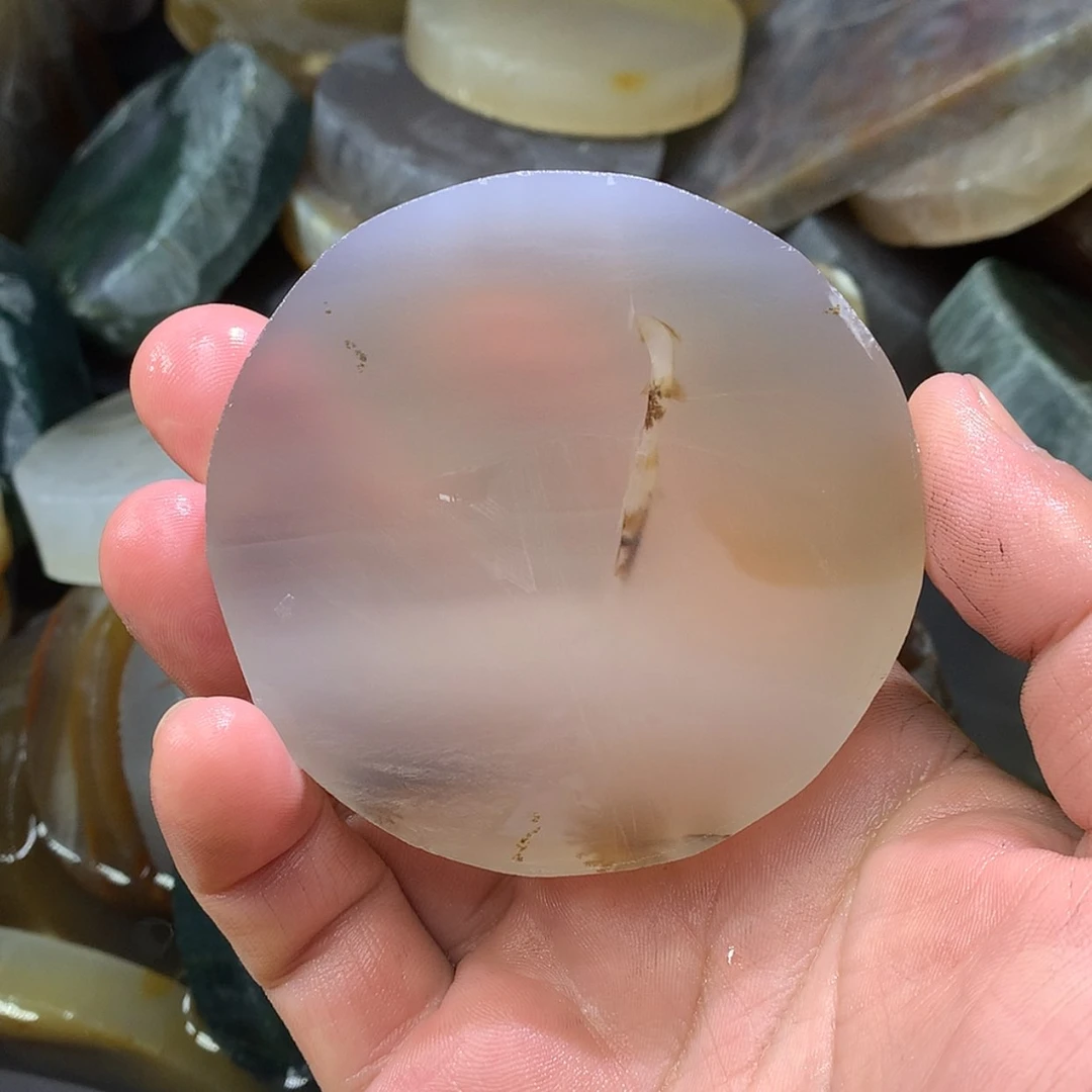 【闪购商品】定制玛瑙手镯不退不换未镶嵌方**8
