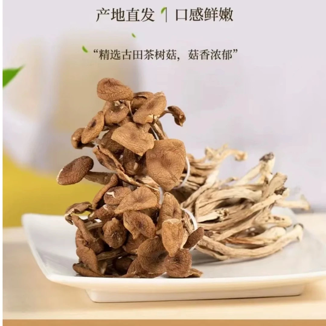茶树菇干货农家特产食用菌菇批发茶树菇老鸭汤鲜美浓郁营养茶树菇