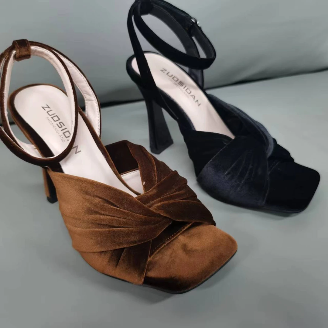 5176-880  夏季时尚百搭气质女士高跟鞋