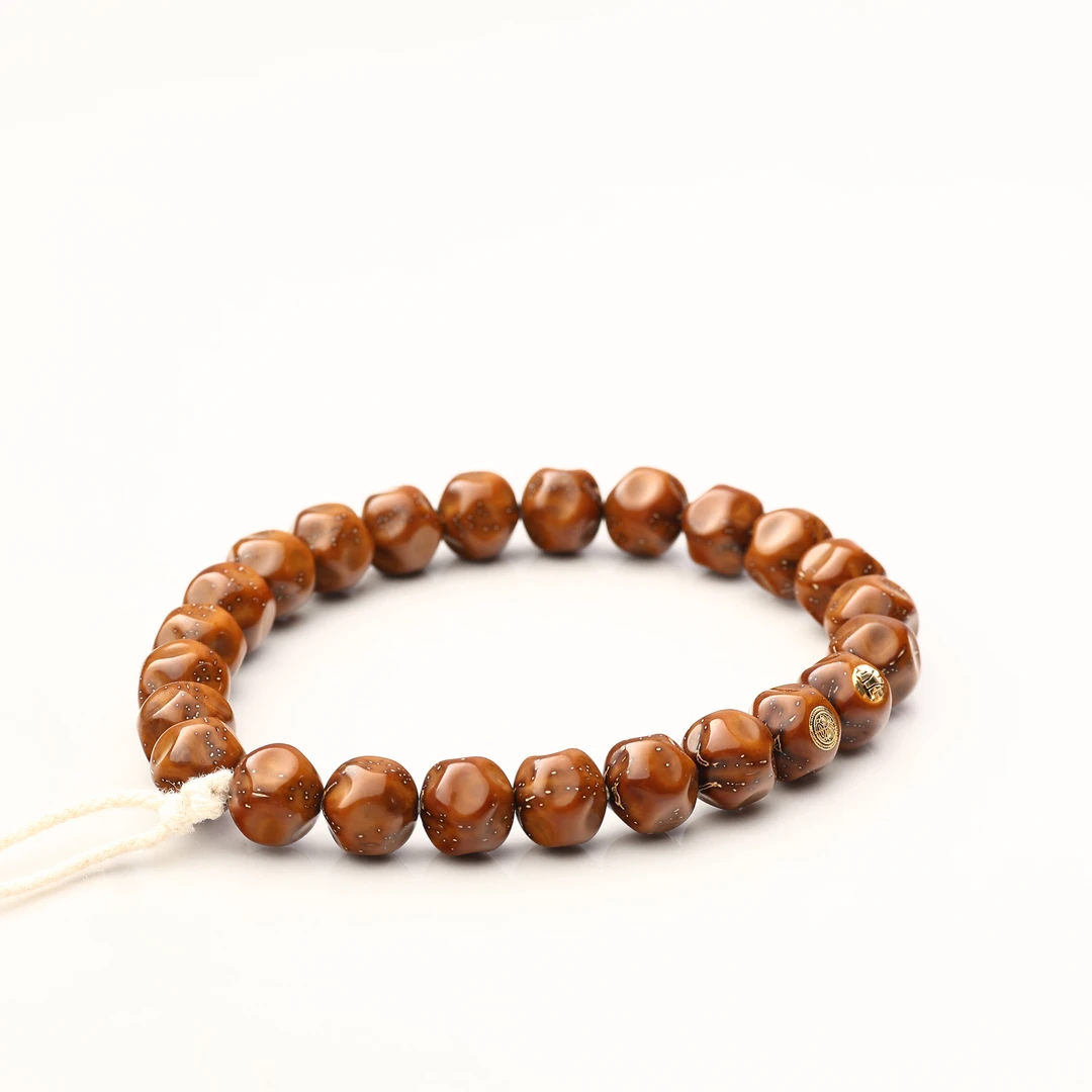 【吉由罗】紫金鼠无相单圈手串 双标  文玩好物