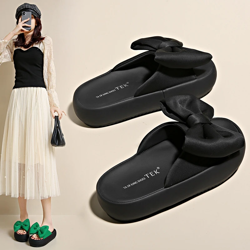 回力瑞厚底拖鞋女外穿2024年夏季新款时尚增高凉鞋女士一字凉拖鞋