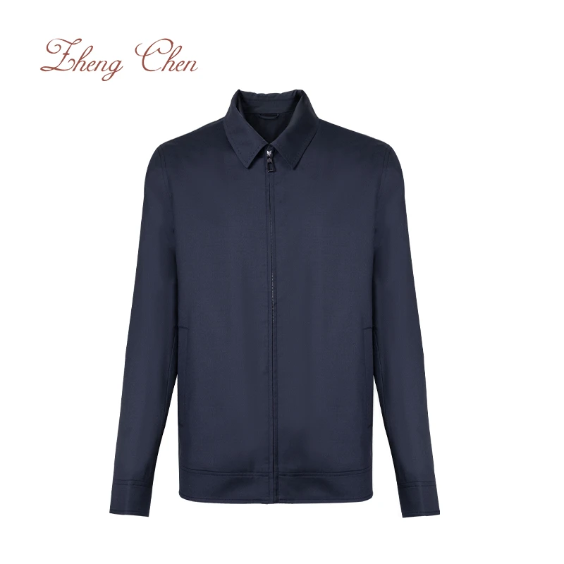 Zhengchen/正辰（高端黑标）13.5milmil国王羊毛行政夹克Y-K95901