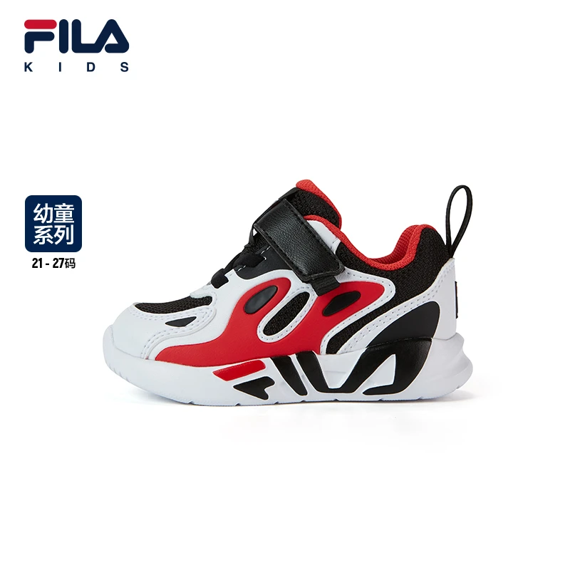 【斐乐FILA儿童】2023年夏季幼小童儿童运动加绒复古跑鞋K13311107