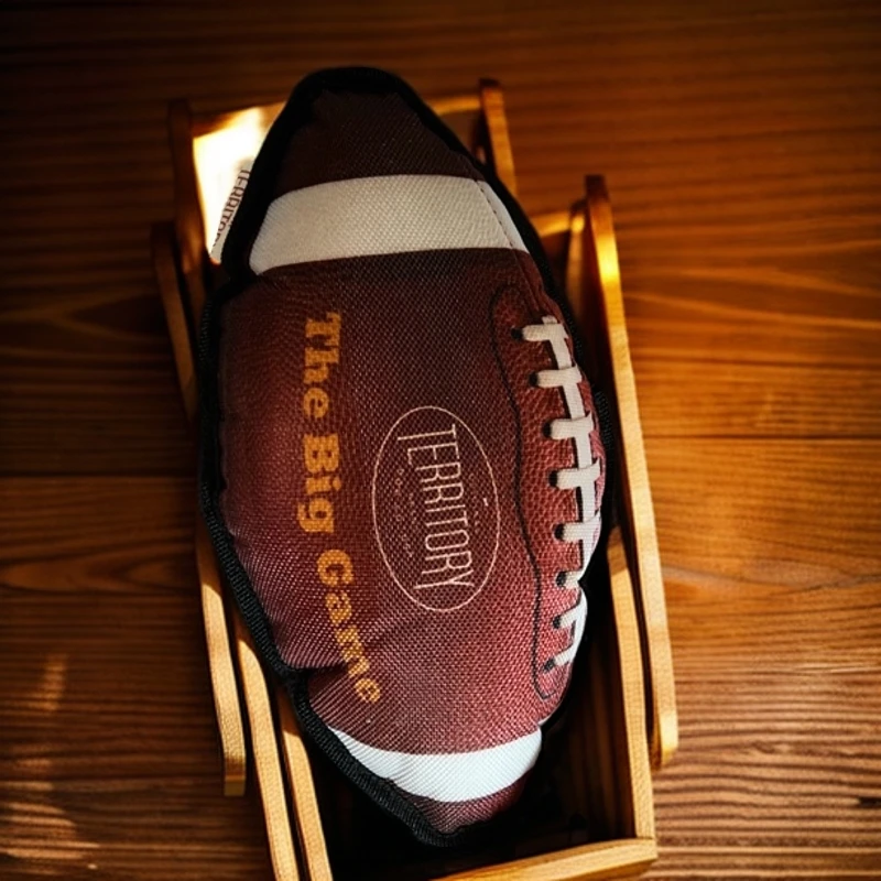 经典复古美式橄榄球耐磨耐咬狗狗玩具