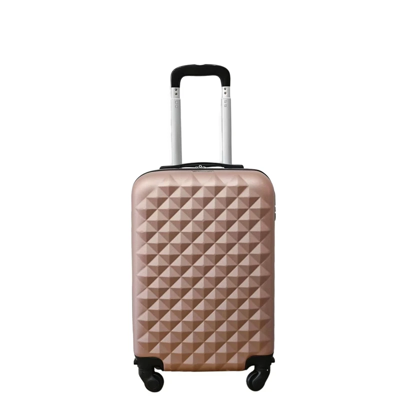 【温雅专享】玫瑰金20寸行李箱1006-行李箱棕