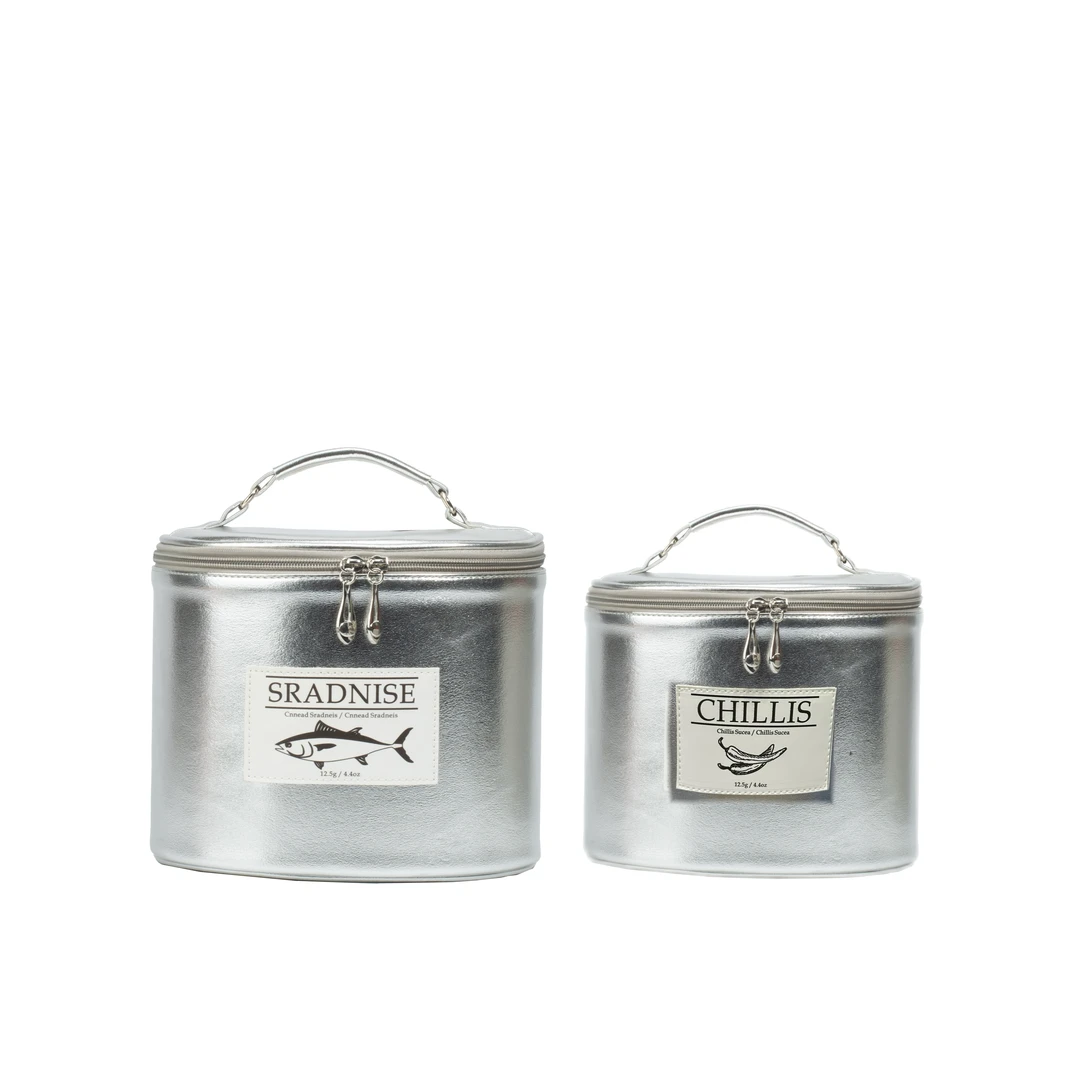 【温雅专属】高档时尚简约便携包HH227银色