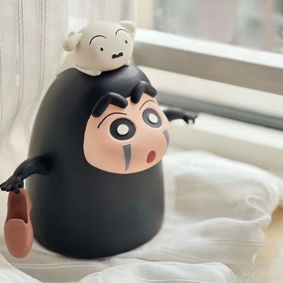 【无脸男小新】蜡笔小新cos 野原新之助 车家居摆件 玩具礼物 DIYX1