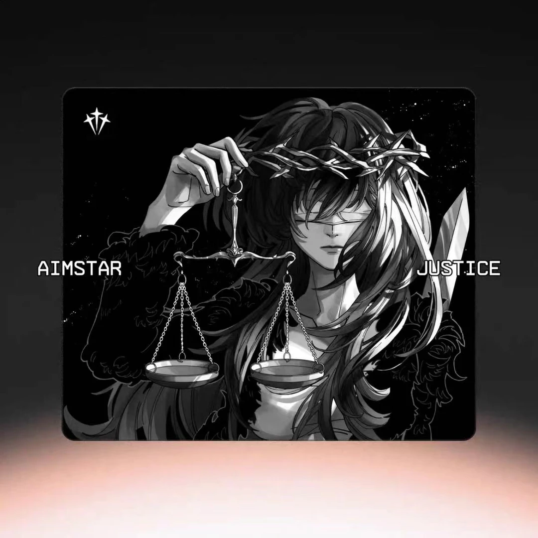 AimStar 荆棘 聚氨酯底胶细面乱纹均衡中性偏滑鼠标垫FPS电竞游戏