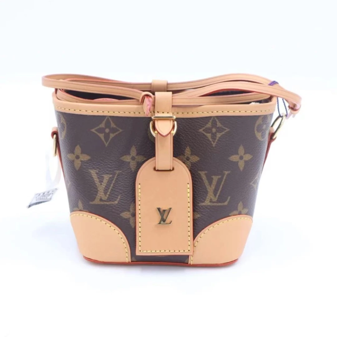 95新 LouisVuitton/路易威登 安洁利lv老花烧麦包斜挎包ZB00245