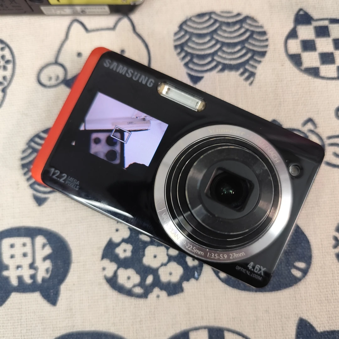 90新 Samsung/三星 自拍ccd相机 三星st550 黑款 自拍超级方便