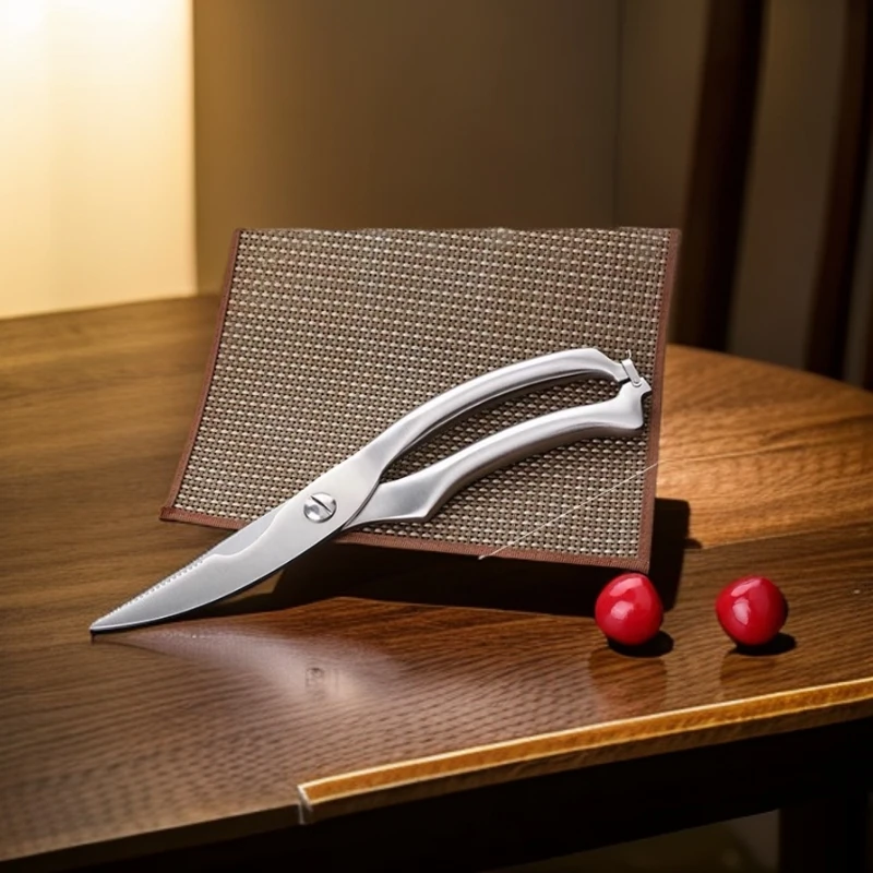 厨房不锈钢鸡骨剪自动多功能家用大号合花艺省力剪枝加厚修花