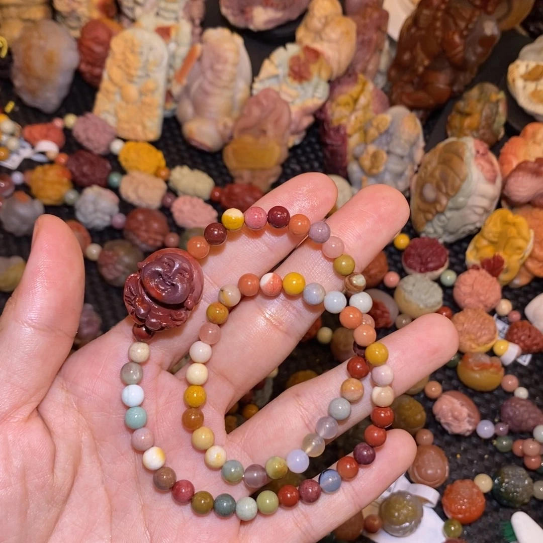 石英质玉手串未镶嵌