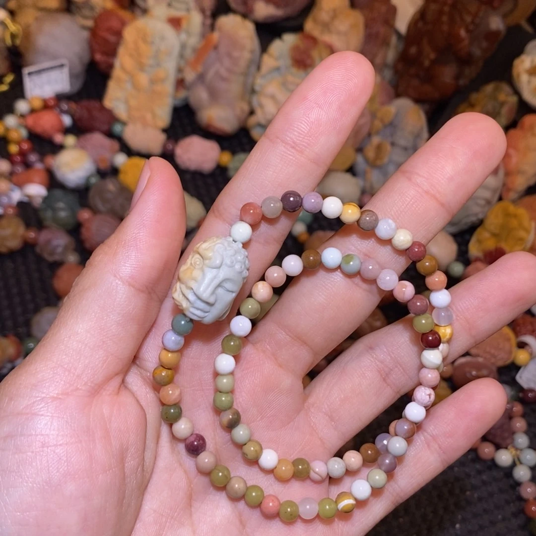 石英质玉手串未镶嵌