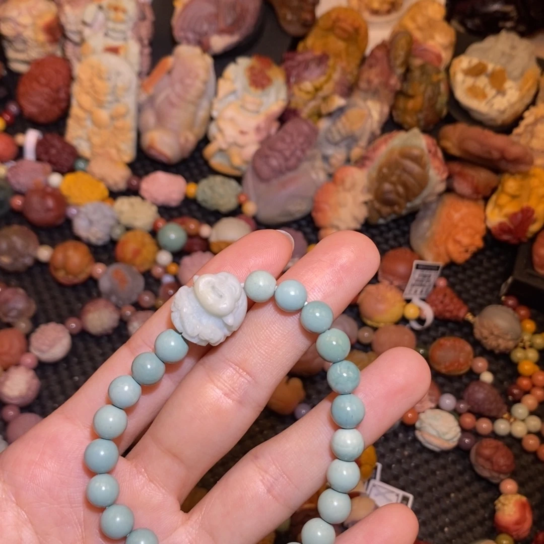 石英质玉手串未镶嵌