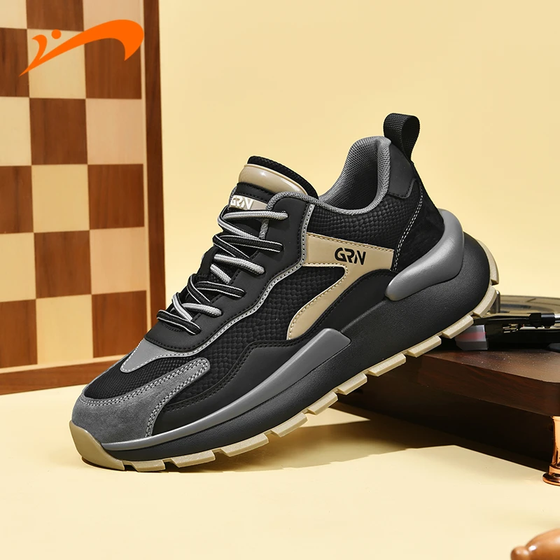 贵人鸟男士休闲秋冬款舒适时尚潮鞋户外百搭休闲鞋厚底G41HZ003