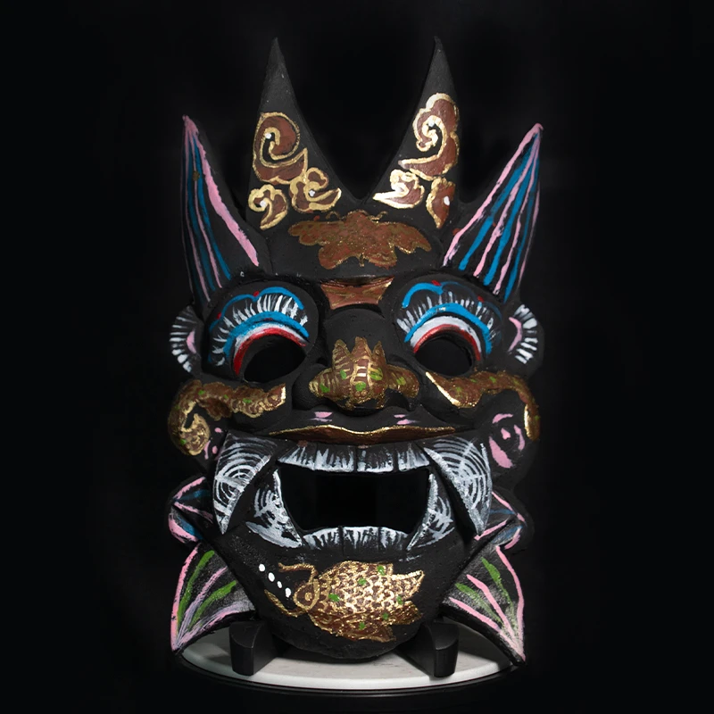 傩者戏面丨傩戏面具传统面具舞台表演影视道具人脸佩戴高精树脂版