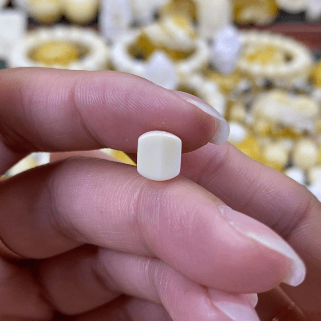 【闪购商品】琥珀裸石银S925镶嵌山***事