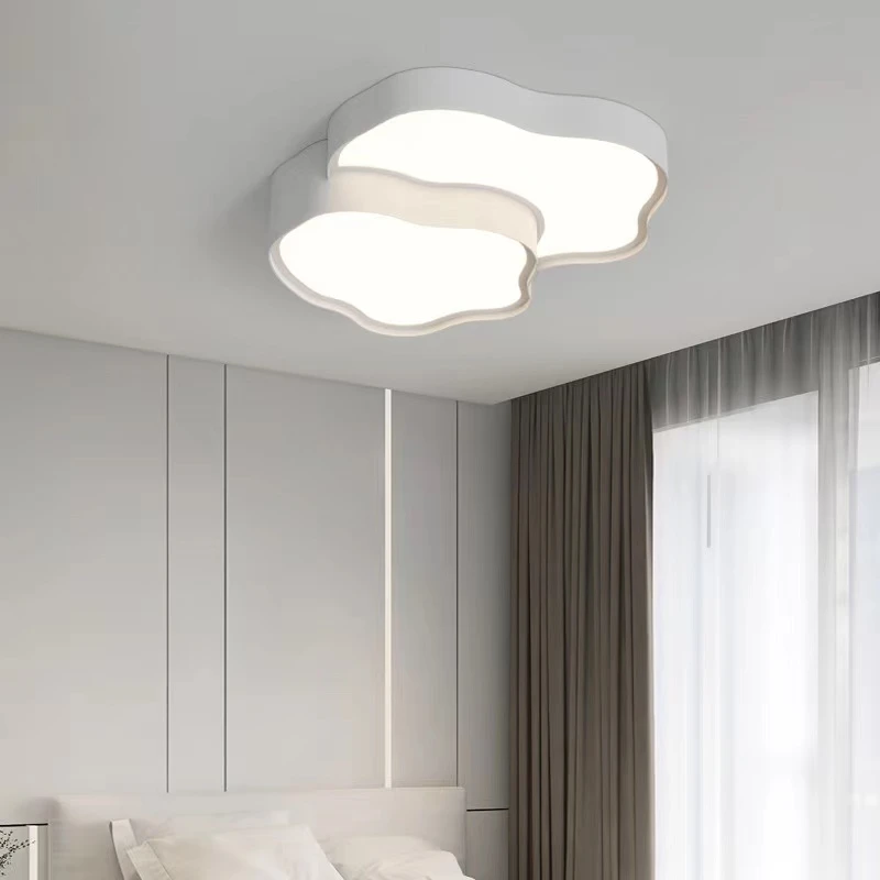 卧室灯吸顶灯创意个性极简云朵灯2025年新款北欧客厅房间led灯具