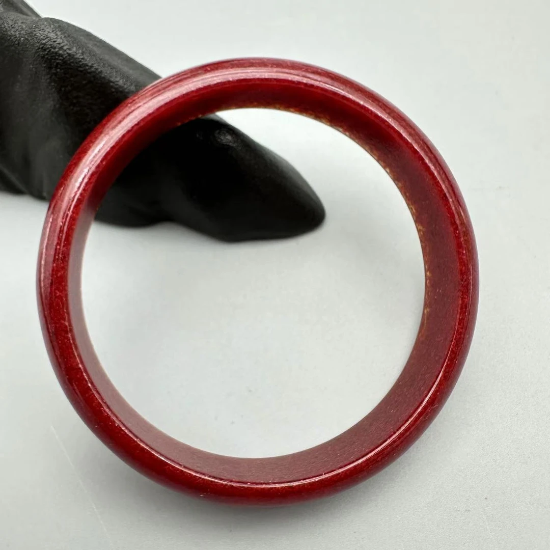 含辰砂工艺品JT085-晶体砂宽版镯子