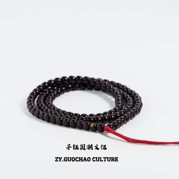 子钰出品76古法纯植物朱s供星月菩提才才佑佑108长串