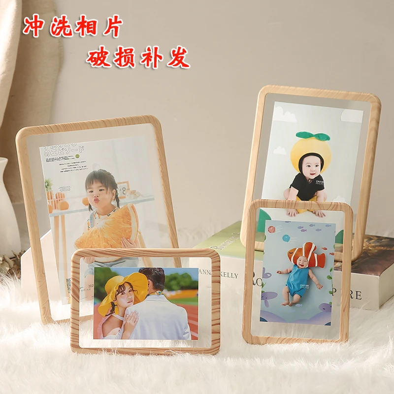 欧式复古相框摆台7寸6寸8寸卡通10寸婚纱照片框创意儿童宝宝相架