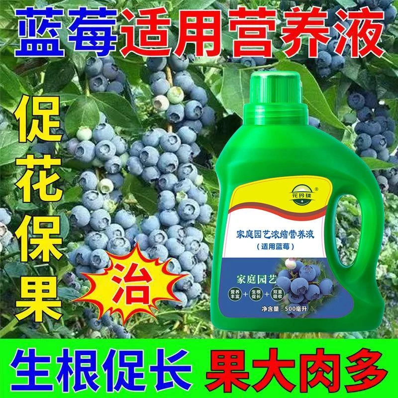 【买二送一】蓝莓营养液绿植养花通用型肥料专用治烂根黄叶促开花