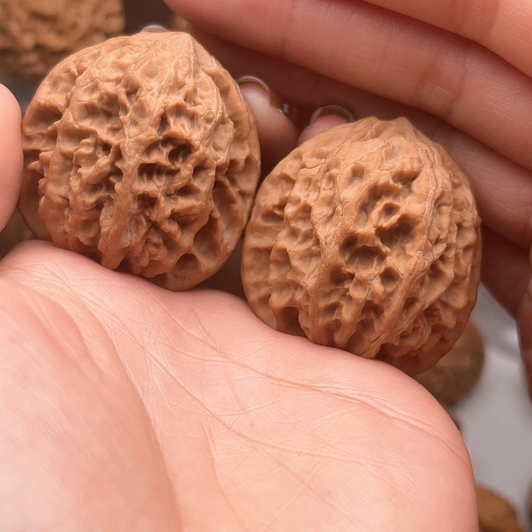 桃核把件野生将军膀41全品