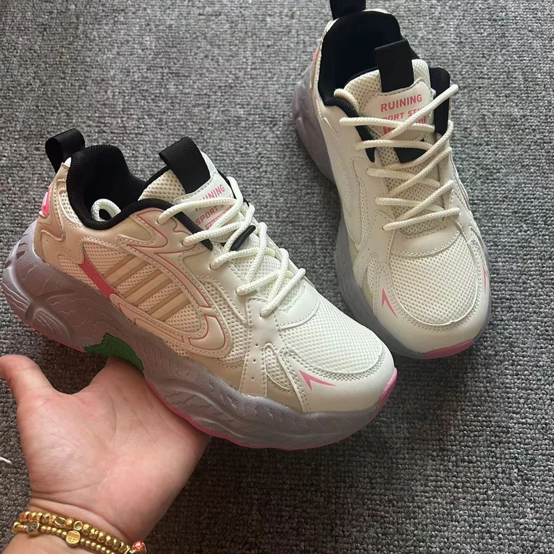 2024年秋季新款舒适时尚轻便防滑耐磨百搭女士慢跑鞋