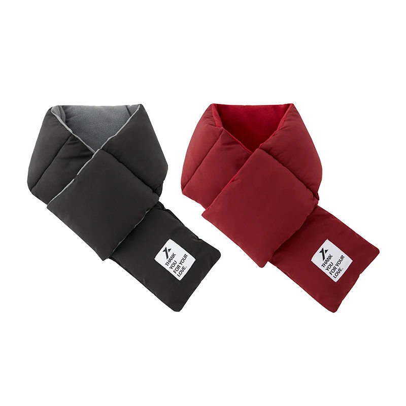 雪中飞kids秋冬时尚加厚围巾百搭纯色保暖T-4147