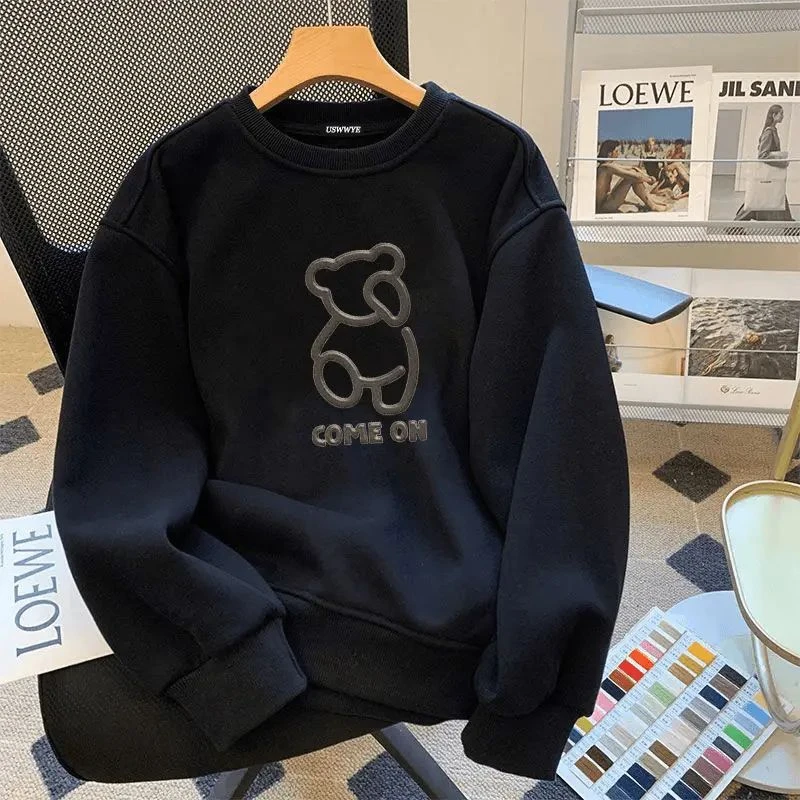 卫衣男士卫衣男装秋冬款潮牌圆领透气时尚潮流春秋卫衣百搭ins