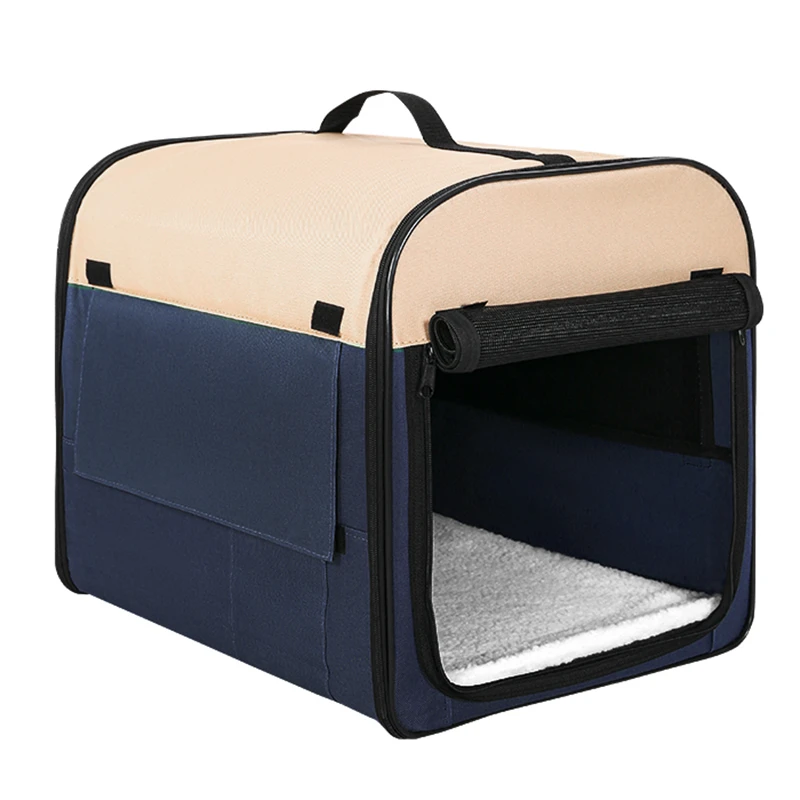 多功能宠物笼外出便携折叠笼车载笼猫狗笼宠物背包手提包产房设计