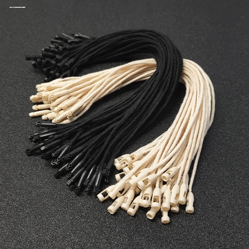 吊牌挂绳服装吊绳吊粒衣服吊牌绳标签高档飞机头棉线涤纶