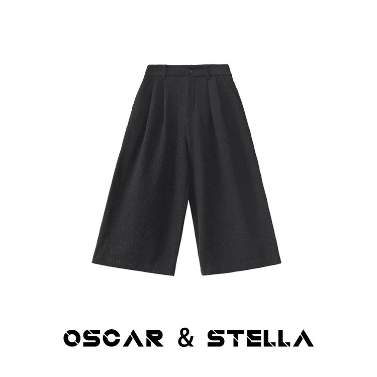 OSCAR&STELLA【夜幕】宽松舒适显瘦宽松休闲直筒七分裤244 59222