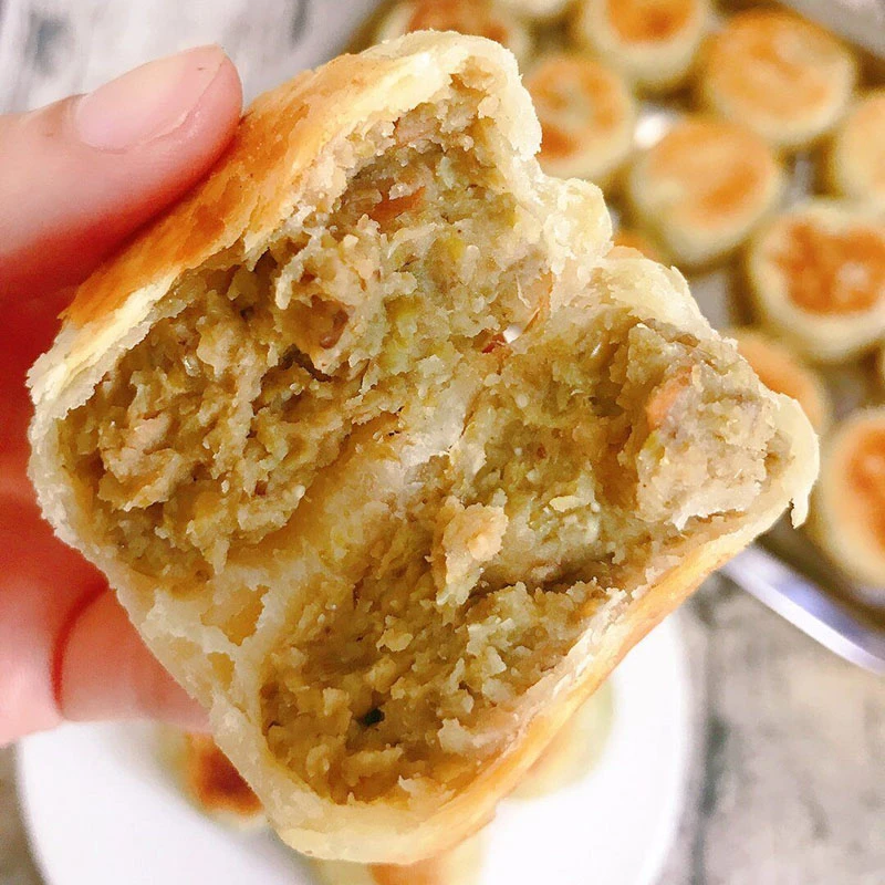 福建手工冰皮绿豆饼古早味
