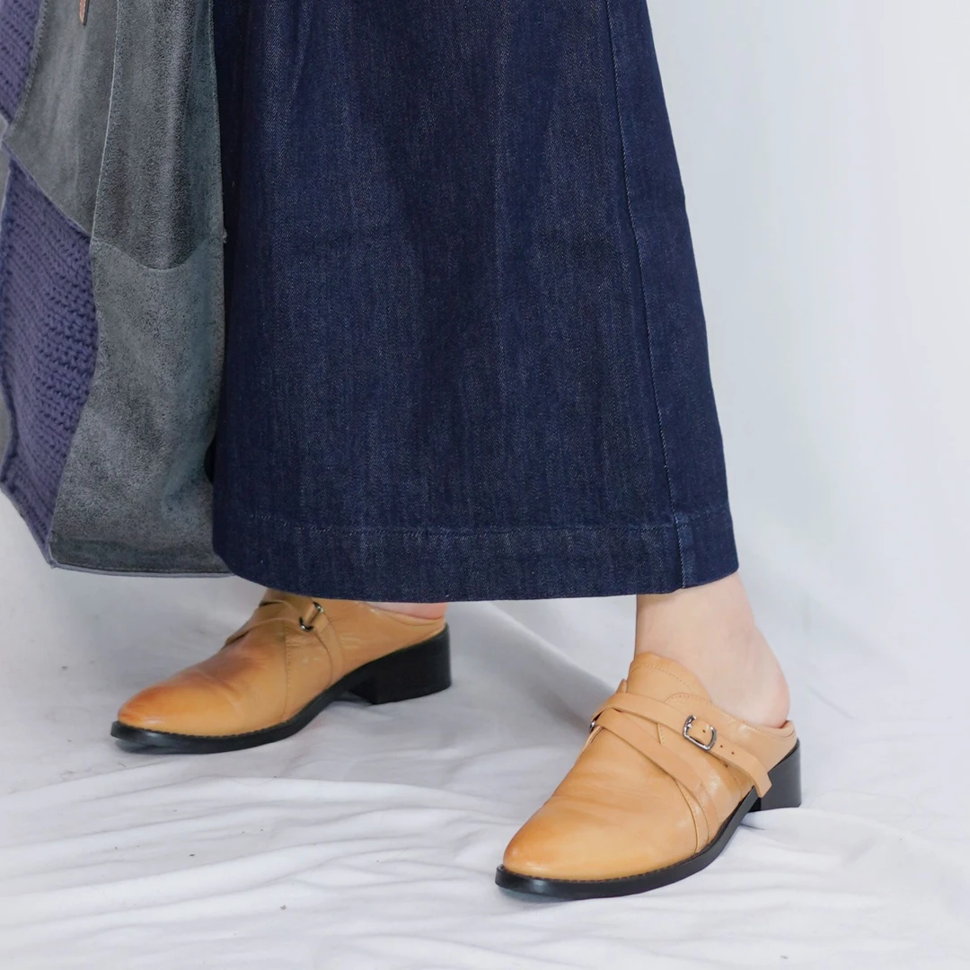 CHUN·「海拉尔英伦平底鞋」时尚舒适休闲百搭女士低跟真皮小众文艺