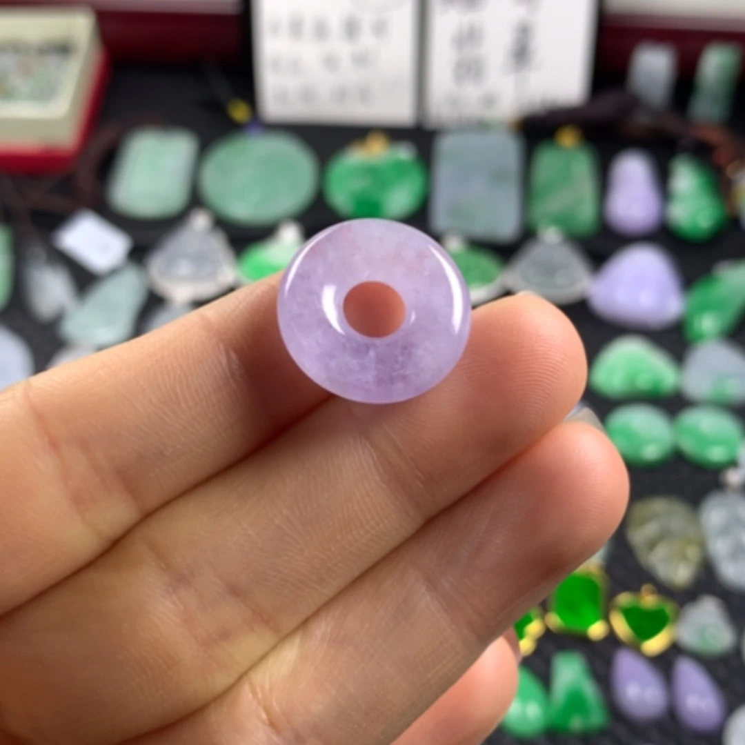 【闪购商品】翡翠颈饰未镶嵌桃****华