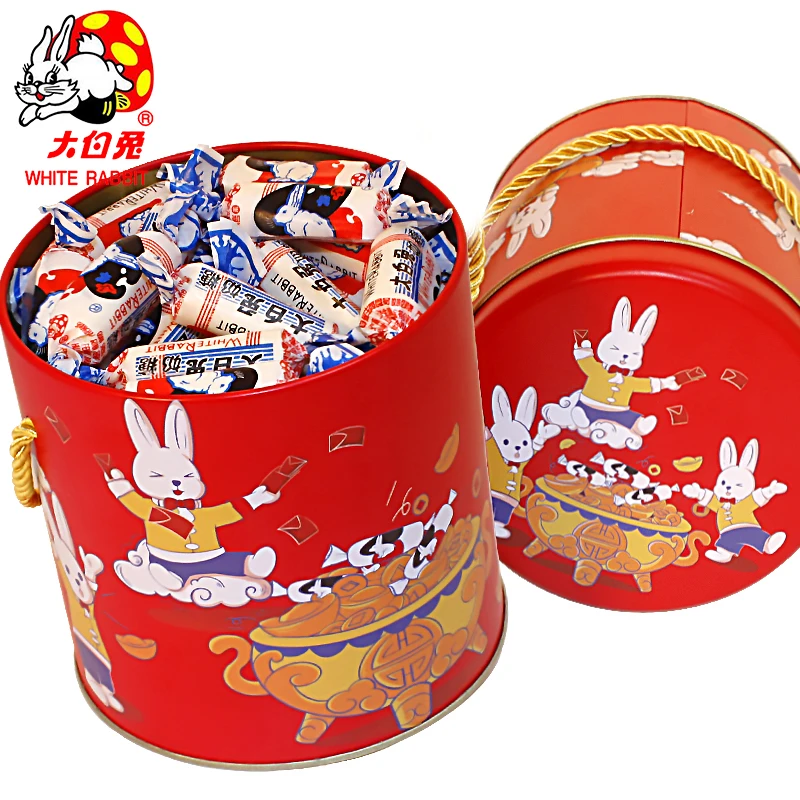 大白兔 奶糖12种口味圣诞糖果节礼品元旦怀旧童年年货糖果旗舰店