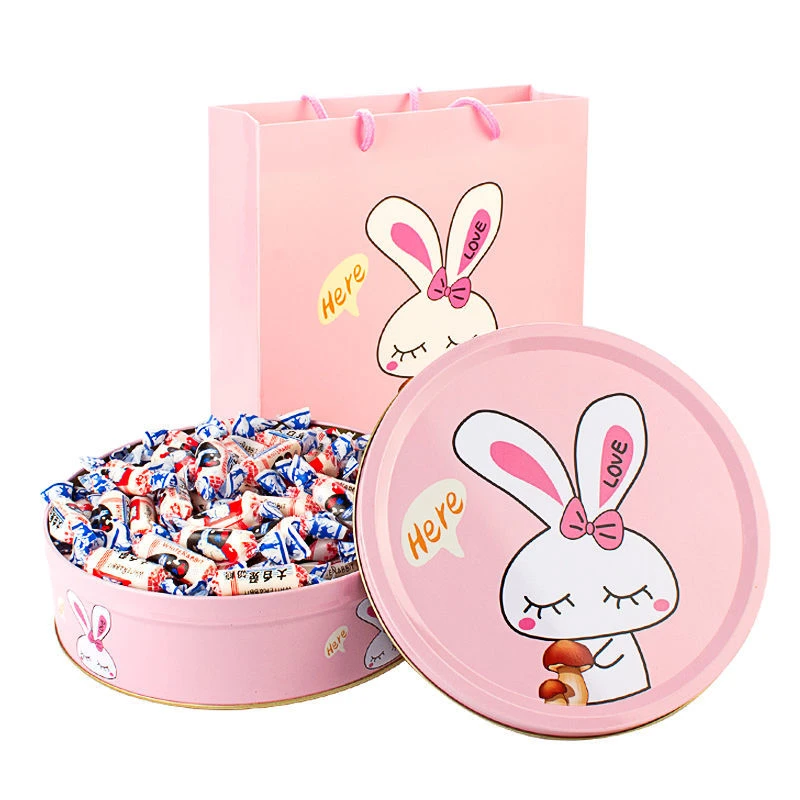 【旗舰店】粉罐礼盒糖果多味童年回忆奶糖小时候怀旧糖果追剧小零食