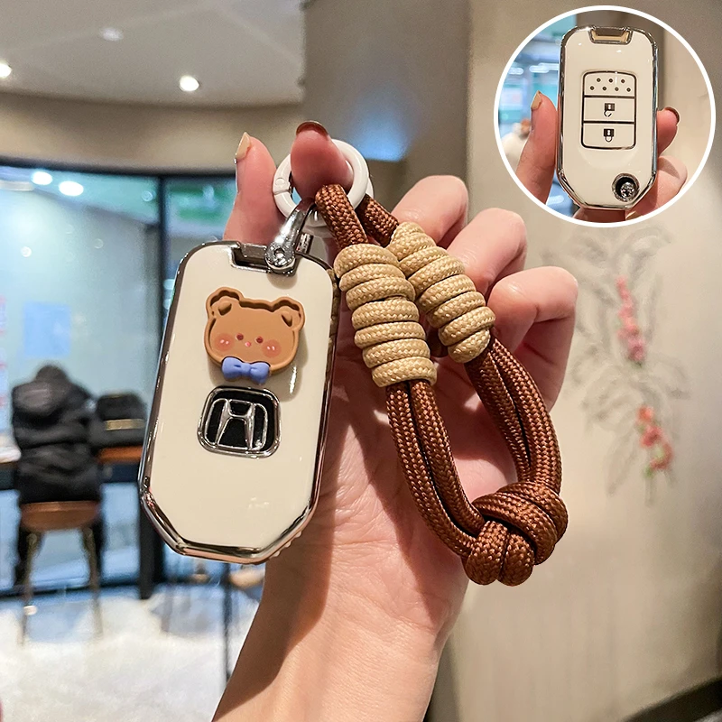 本田缤智钥匙套2023新款xrv车crv型格飞度hrv壳雅阁思域皓影扣女