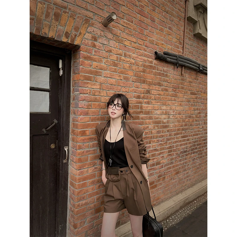 ASMANNA/都市雅痞西装三件套+可拆卸腰包A243BBQ010-A