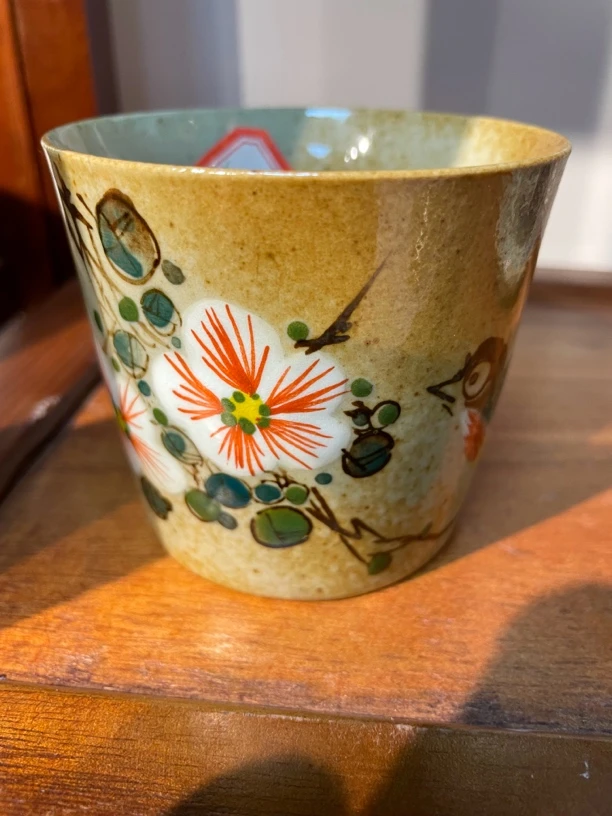 景德镇老陶泥手工手绘主人杯