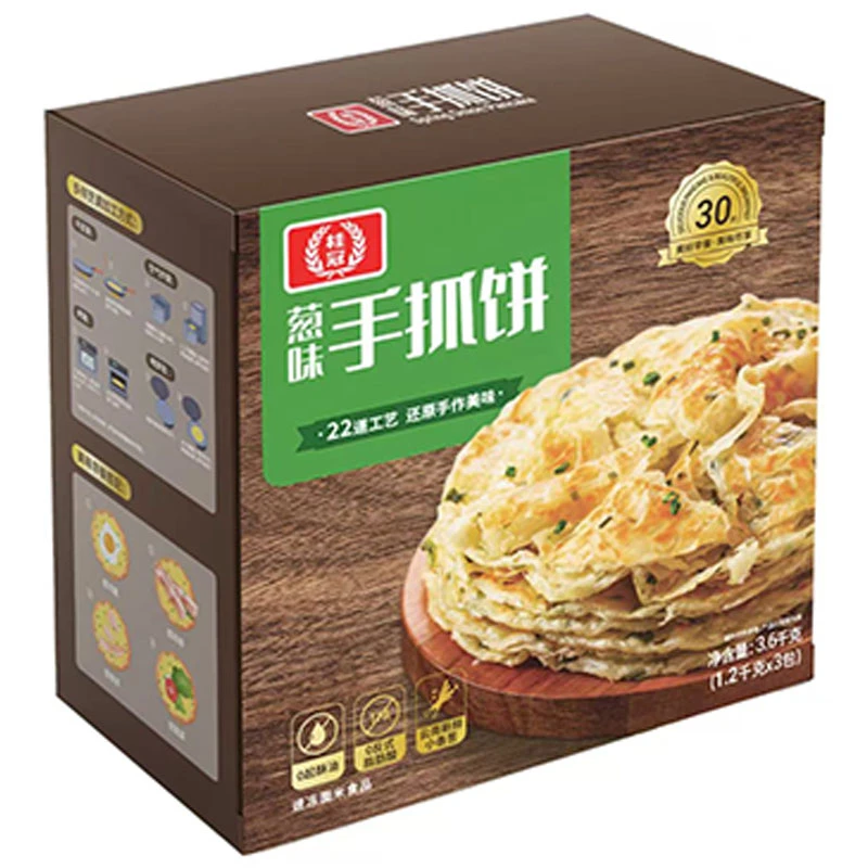 桂冠 葱味手抓饼 3.6kg 【Costco开市客】