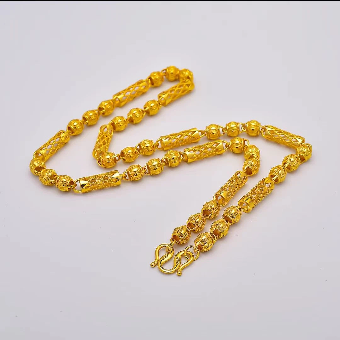 合金项链 （竹节项链）时尚百搭潮流个性经典霸气项链