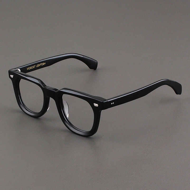 MOSCOT LEMTOSH眼镜框男款高档黑色眼镜架复古粗厚框女士近视眼镜