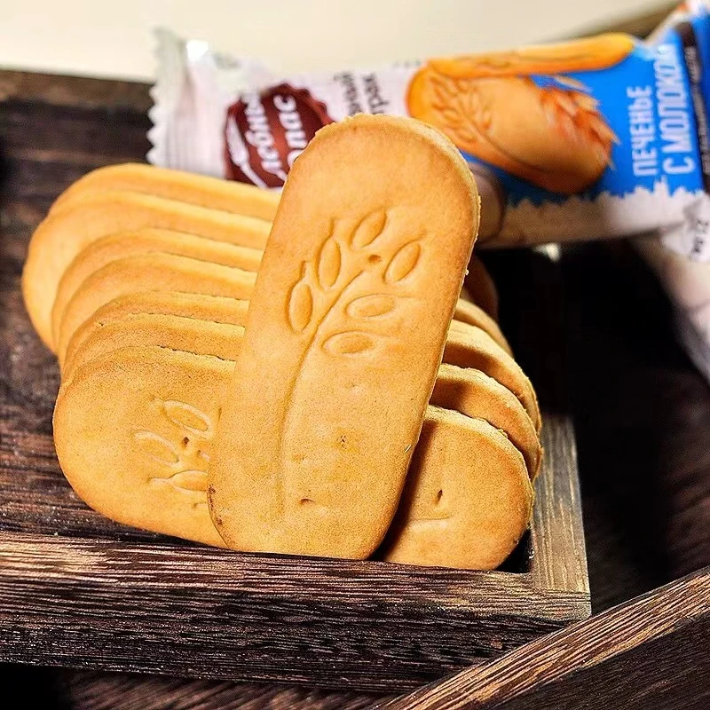 俄罗斯原装进口金麦穗牛奶全麦代餐学生早餐食品