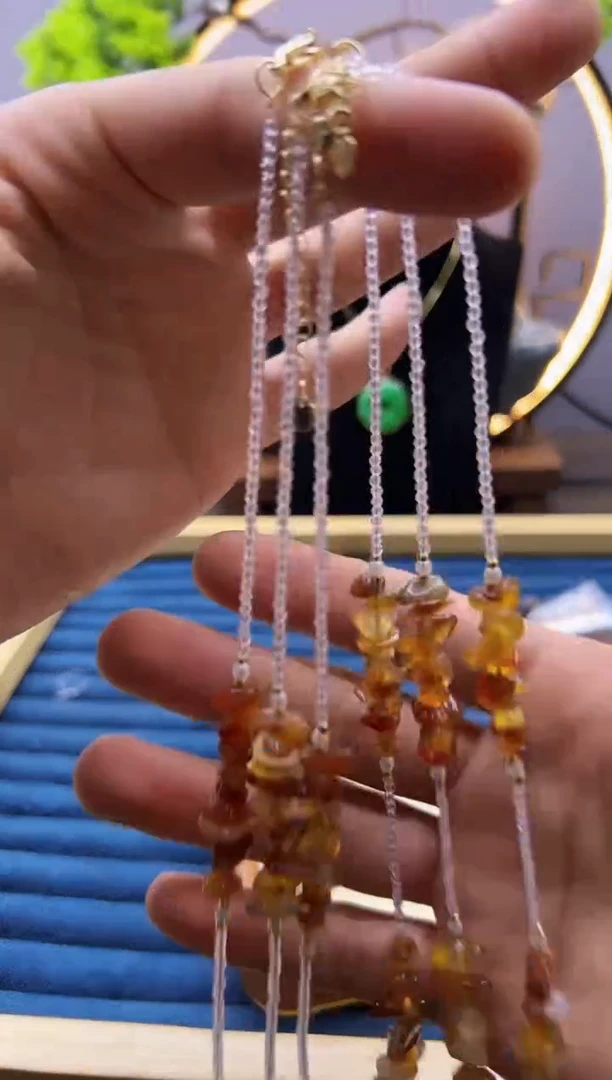 【闪购商品】水晶颈饰未镶嵌A554