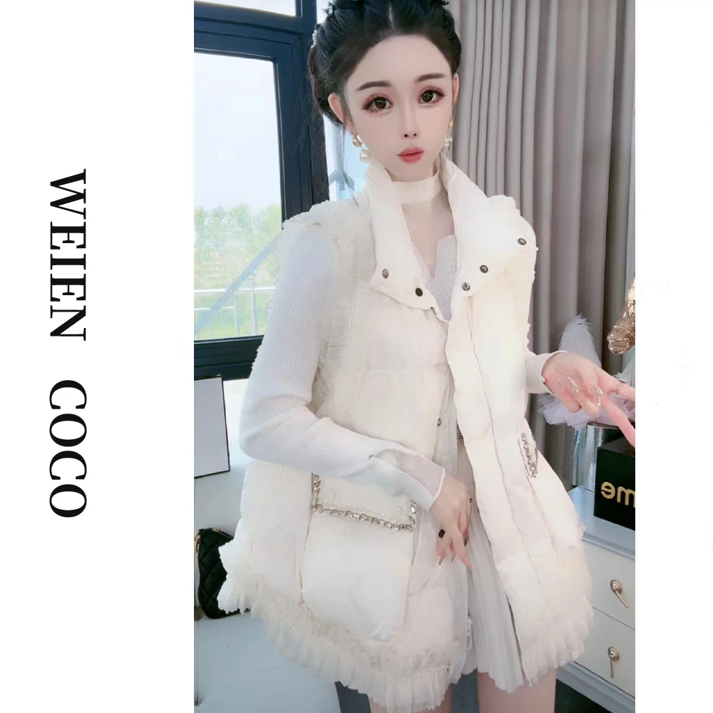 【柚见女装】羽绒马甲时尚休闲百搭女士无袖秋冬马夹S2692