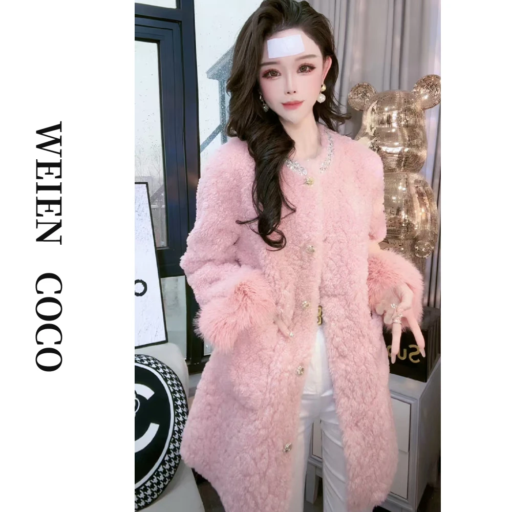 【柚见女装】时尚气质外套女款百搭上衣女设计师外套冬季新款S3193