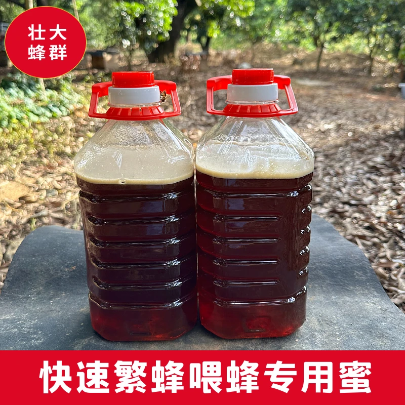 越冬繁蜂喂蜂口粮新手养蜂蜂粮中蜂桉树蜂蜜快速繁蜂壮大蜂群产卵